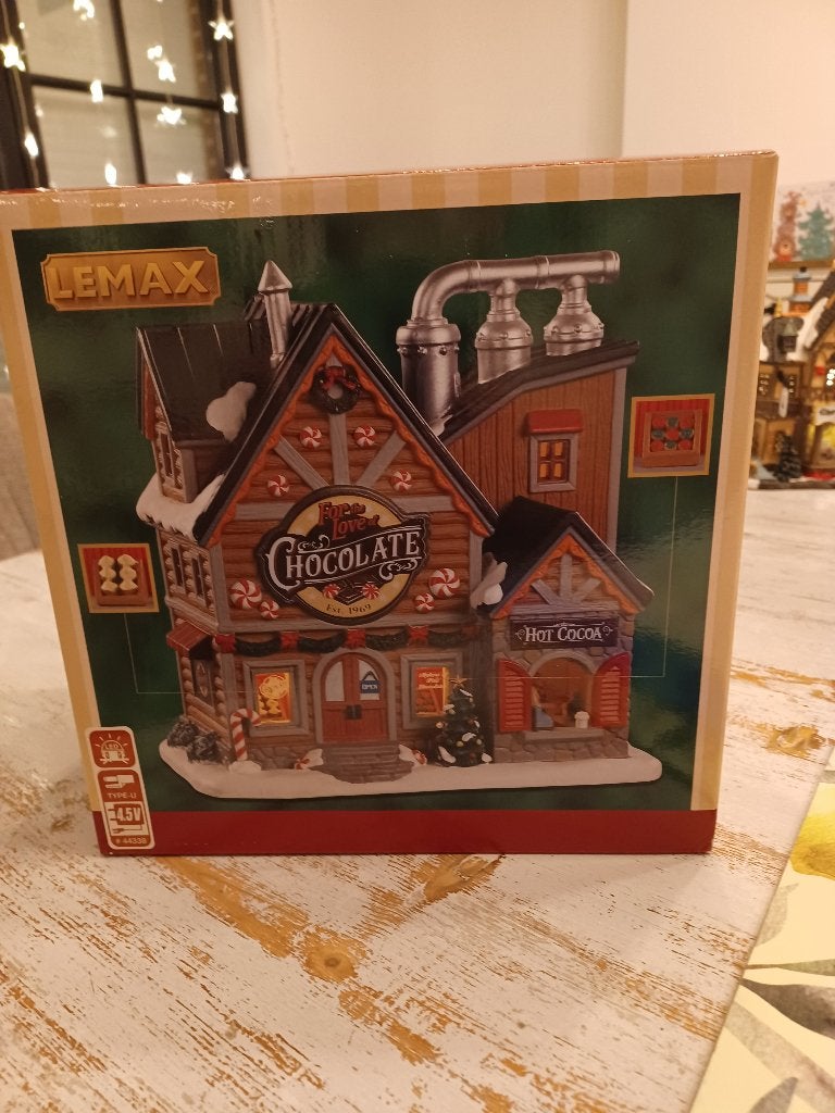 KERST LEMAX FOR DE LOVE OF CHOCOLATE NIEUW, Diversen, Ophalen of Verzenden, Nieuw