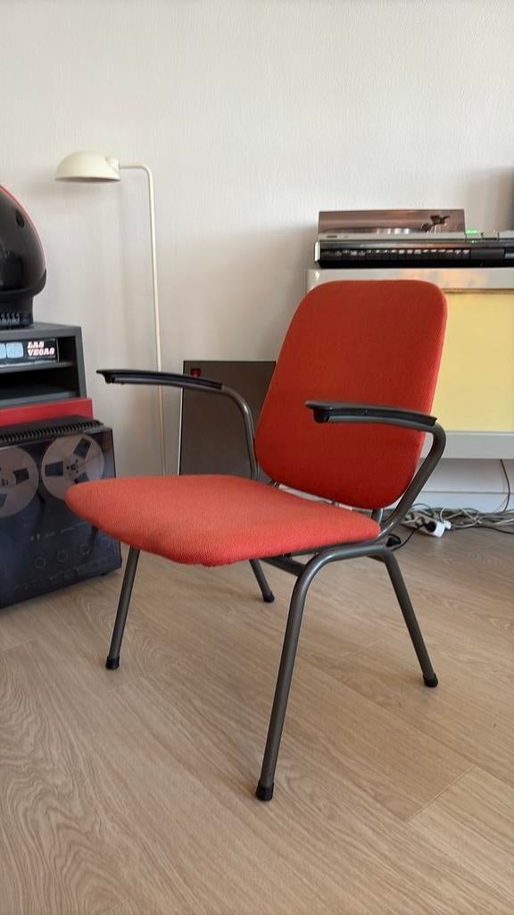 Lounge Chair Gispen de Wit Vintage 60s Design, Huis en Inrichting, Ophalen, Gebruikt, Overige materialen, Eén