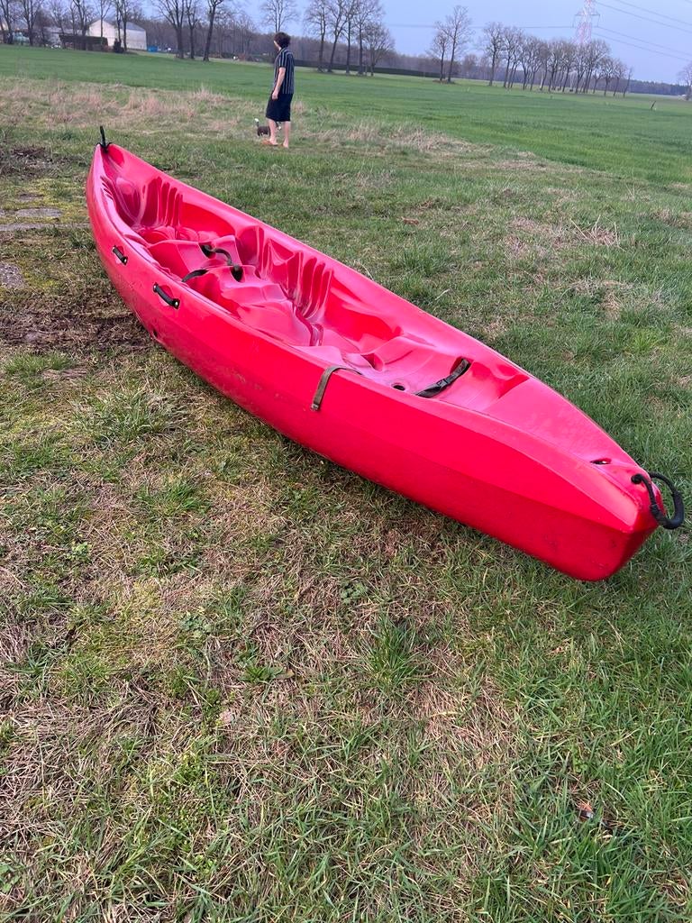 2 persoons Franse wildwater kano,, Watersport en Boten, Kano's, Zo goed als nieuw, Ophalen