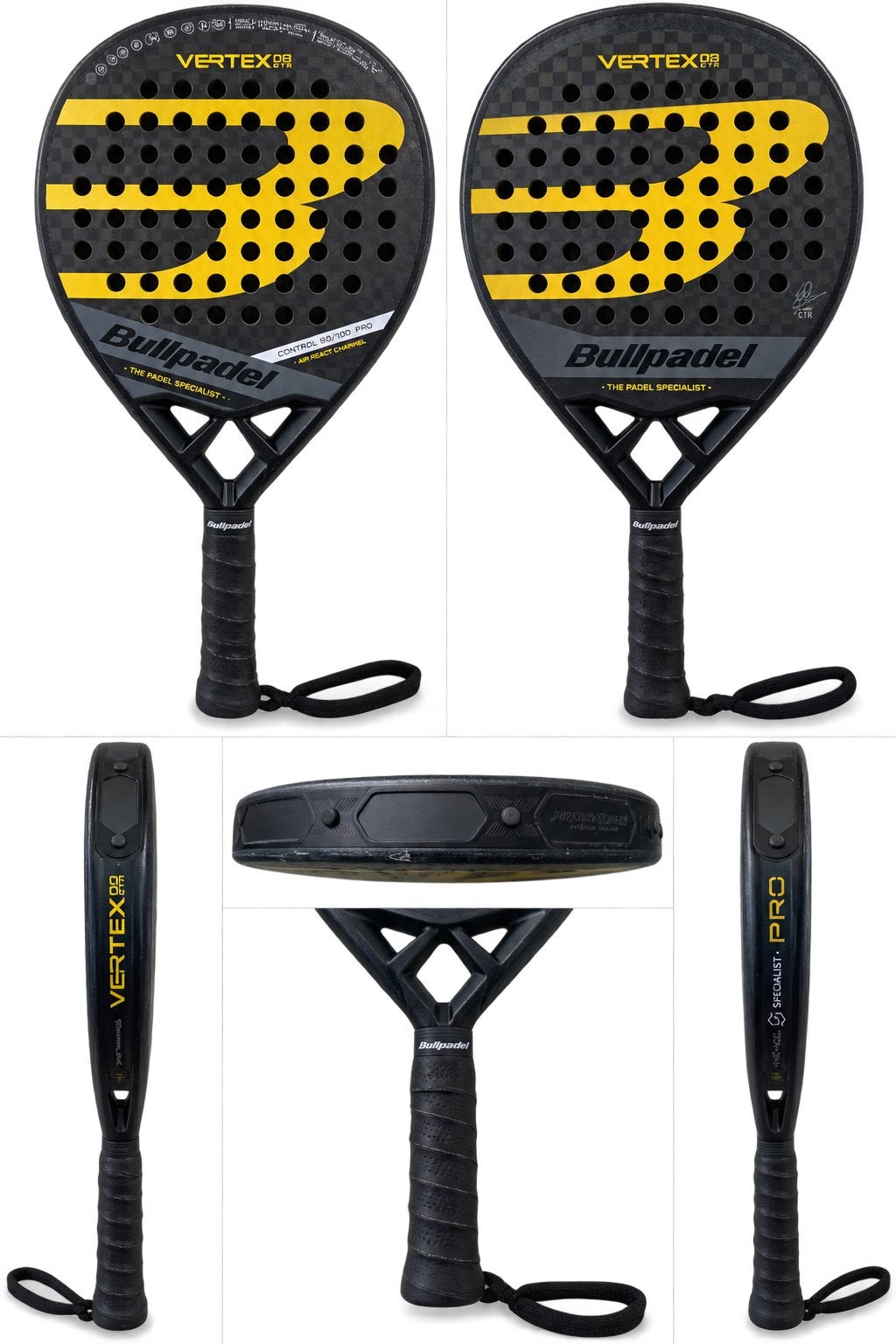 Raquette Bullpadel vertex, Ophalen of Verzenden, Zo goed als nieuw, Padelracket