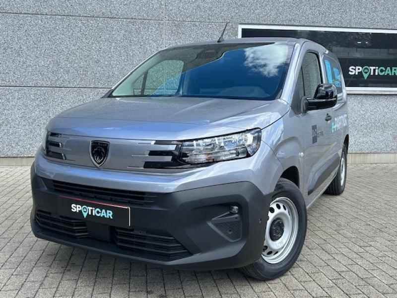 Peugeot Partner Standard Heavy 50 KWh, Auto's, Zwart, 136 pk, Elektrisch, Zilver of Grijs