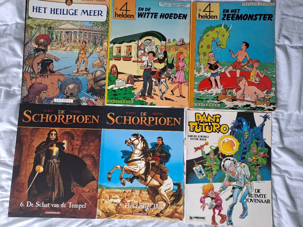 Strips € 1, Boeken, Gelezen, Ophalen of Verzenden, Diverse auteurs en tekenaars, Meerdere stripboeken