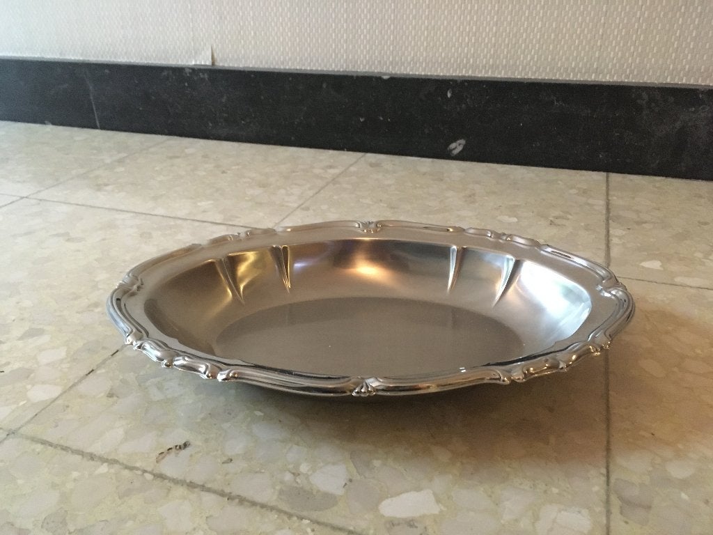 2 inox schalen, Ophalen of Verzenden