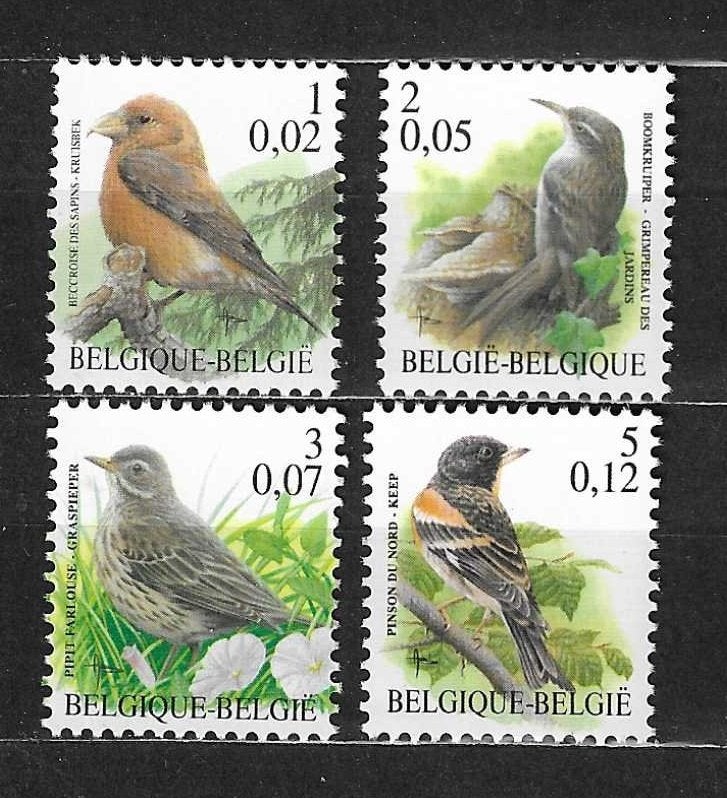 Belgique OPC 2918-21 Oiseaux de type ̈Buzin **, Enlèvement ou Envoi, Non oblitéré, Neuf