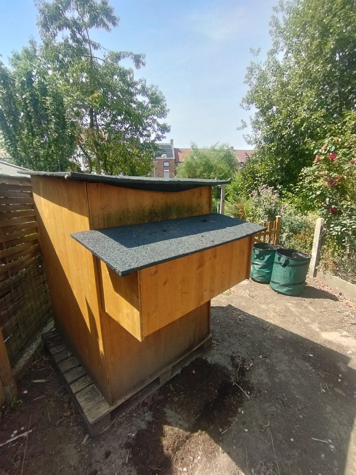 poulailler a vendre, dans son Etat,6 poules max