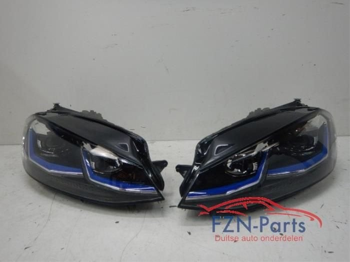 VW Golf 7 GTE Facelift Xenon LED L+R Koplamp Set, Enlèvement ou Envoi, Utilisé