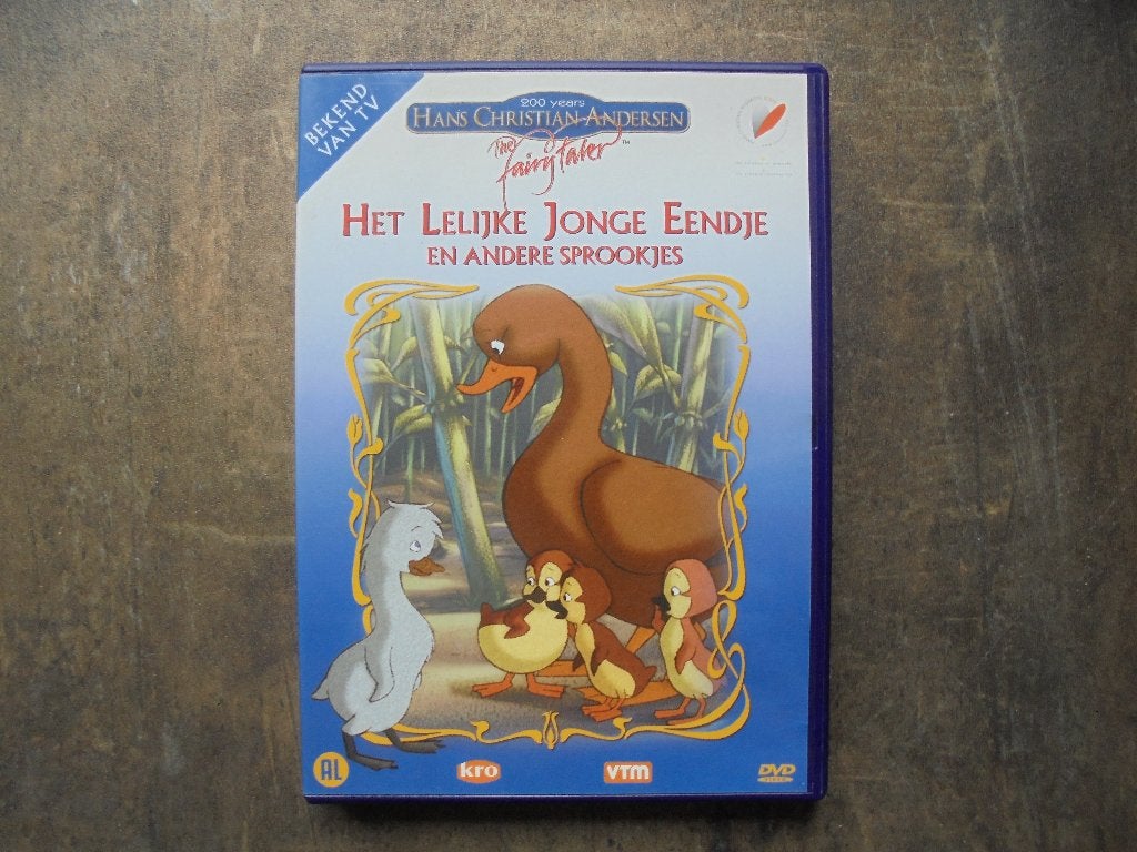 DVD Hans Christian Andersen Sprookjes (zie foto's), Enlèvement ou Envoi, Dessin animé, Tous les âges, Autres genres