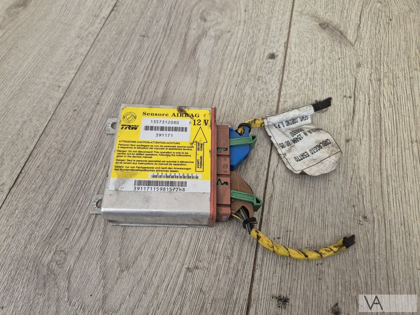 Ducato / Boxer / Jumper 2006 - 2013 airbag module 1357312080, Gebruikt, -, -, Ophalen of Verzenden