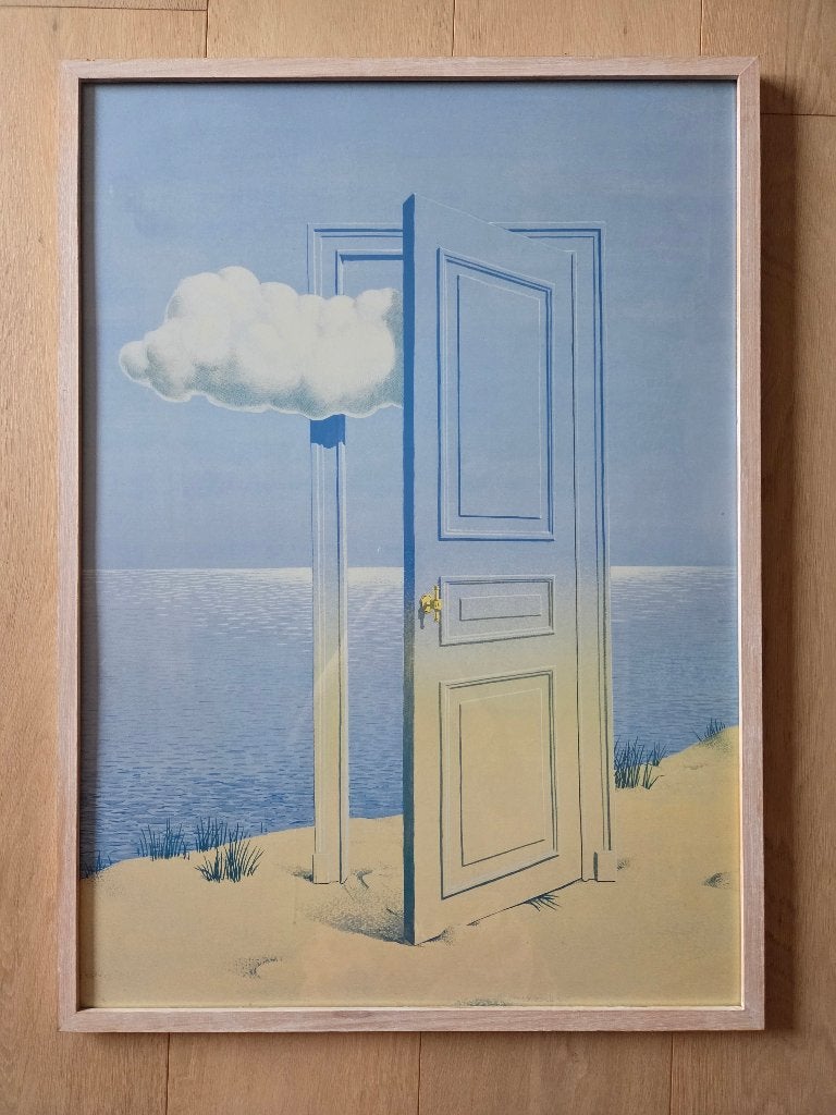 Affiche encadrée Magritte, La victoire, Antiquités & Art, Enlèvement