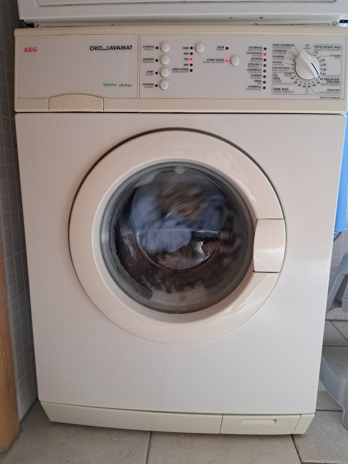 AEG wasmachine, Elektronische apparatuur, Ophalen, Gebruikt