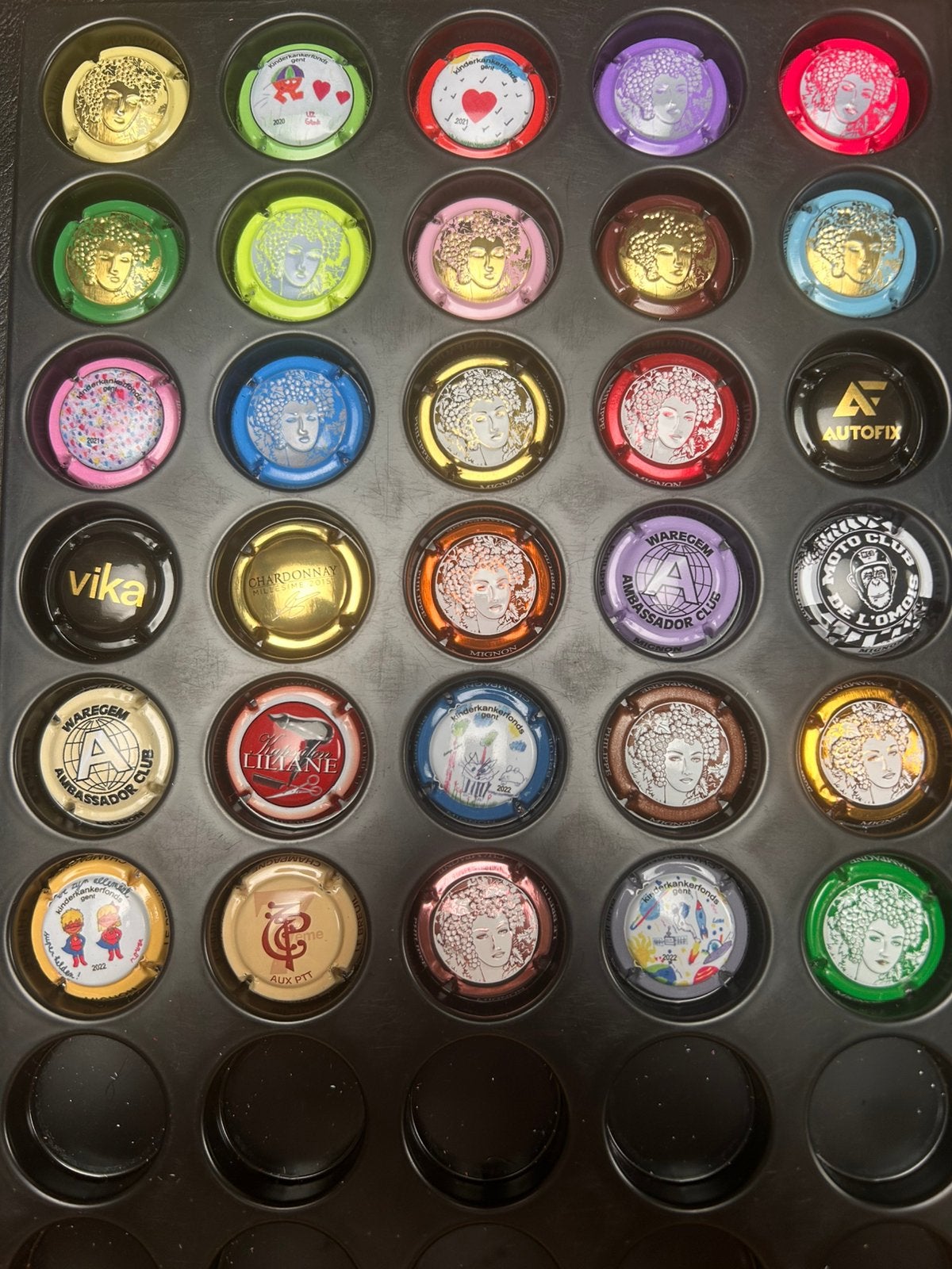 Mooi aanbod champagne capsules, Ophalen of Verzenden