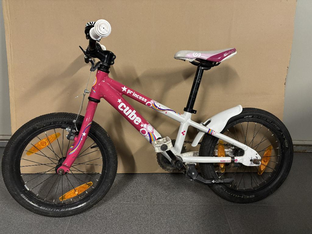 Kinderfiets CUBE 16inch, Fietsen en Brommers, Ophalen, Gebruikt, 16 tot 20 inch, Cube