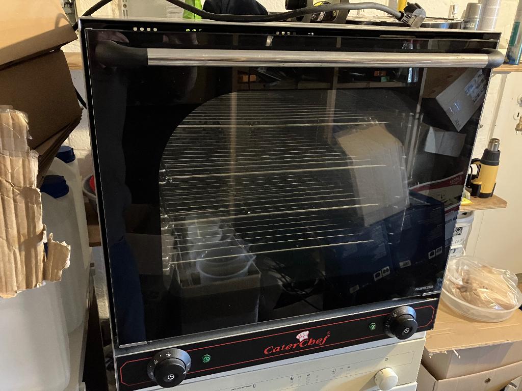 Professionele oven merk Caterchef, Ophalen