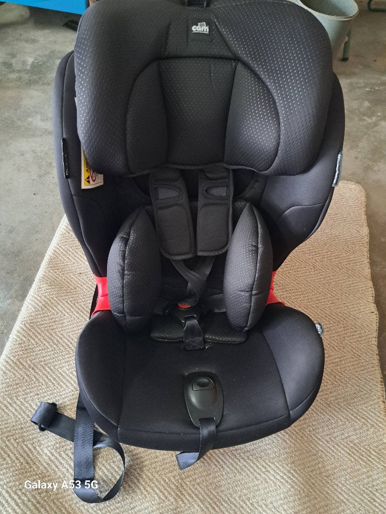 A vendre siège auto CAM SCUDO noir, Autres marques, Comme neuf, Enlèvement, Isofix