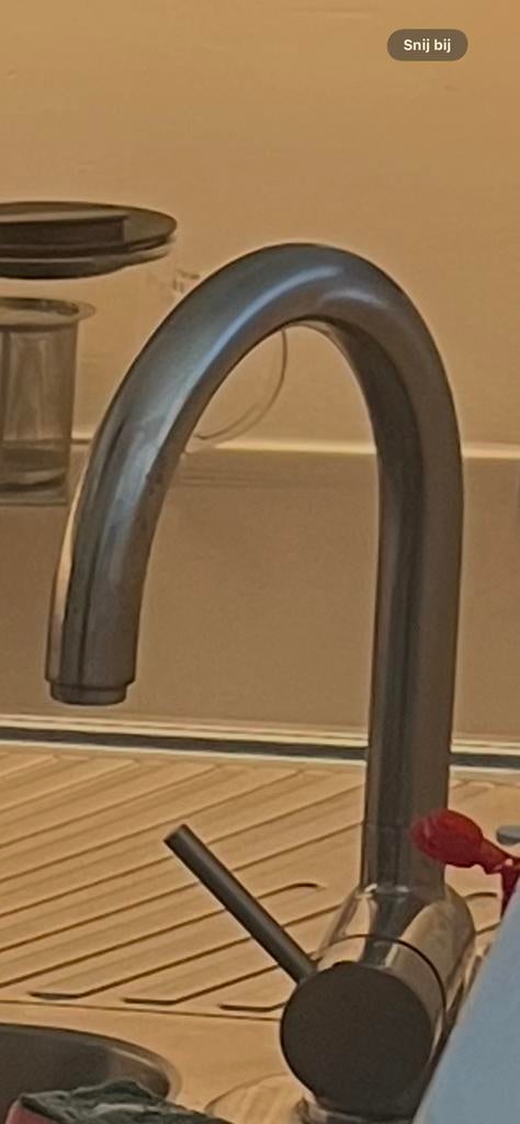 Inox mengkraan prima staat, Ophalen, Gebruikt, Inox, Kraan