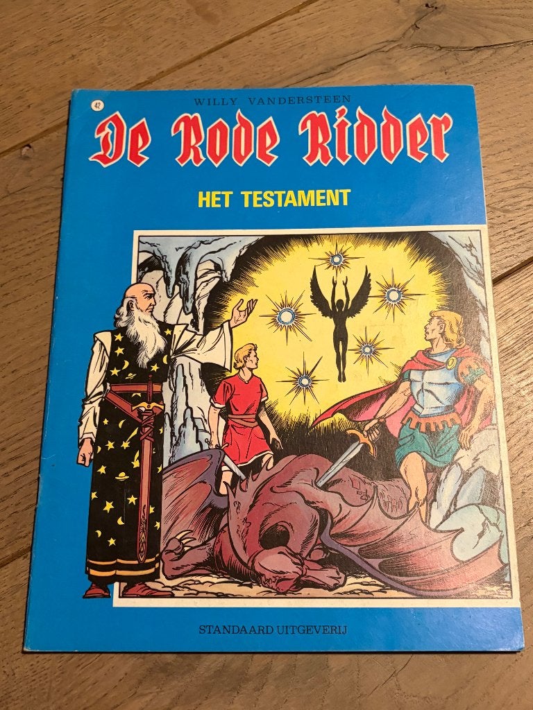 De Rode Ridder - 42 - Het testament, Eén stripboek, Ophalen of Verzenden, Gelezen, Willy Vandersteen