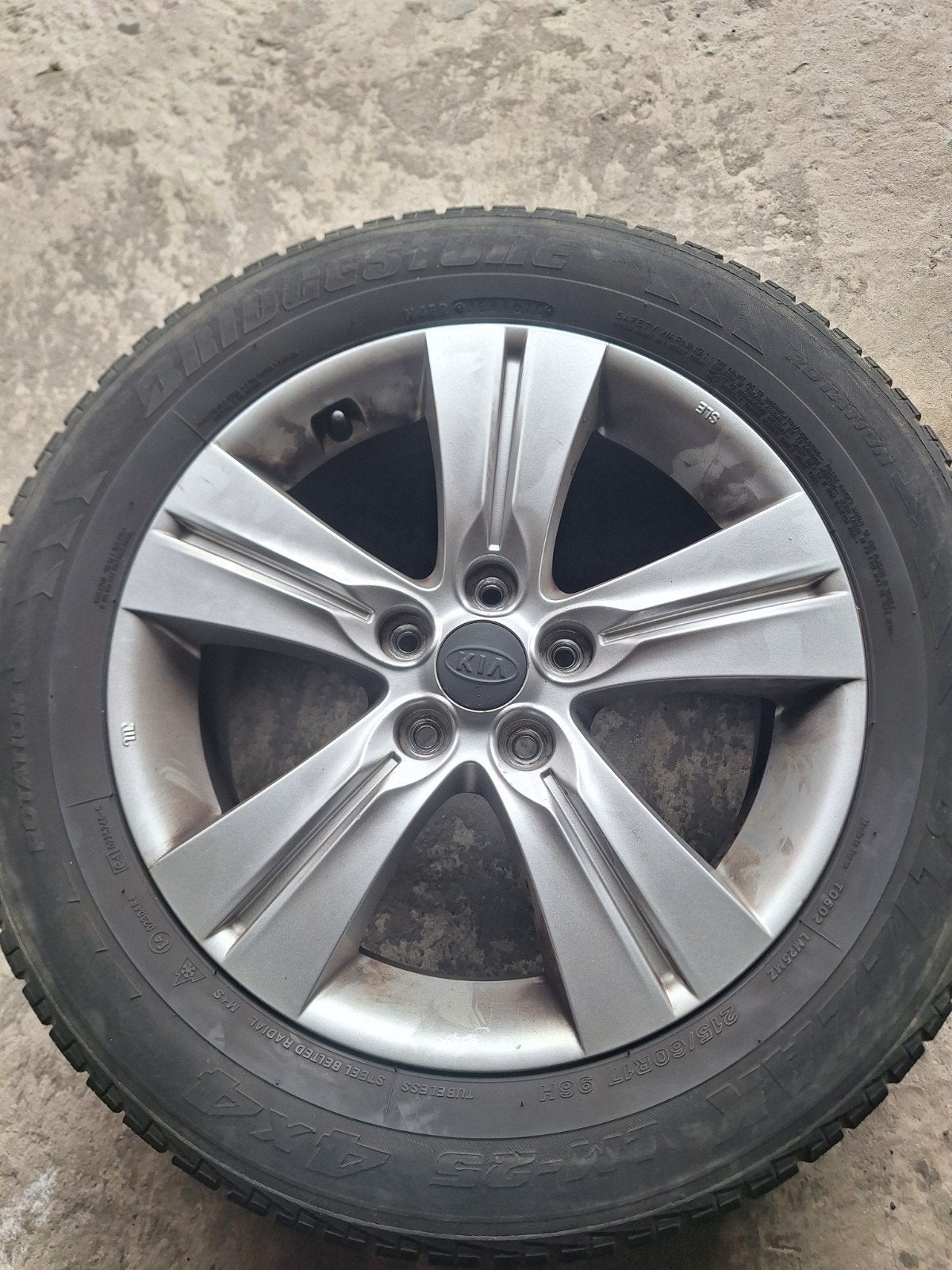 Originele kia sportage velgen 17inch 5x114,3, Ophalen, Gebruikt, Velg(en), 17 inch