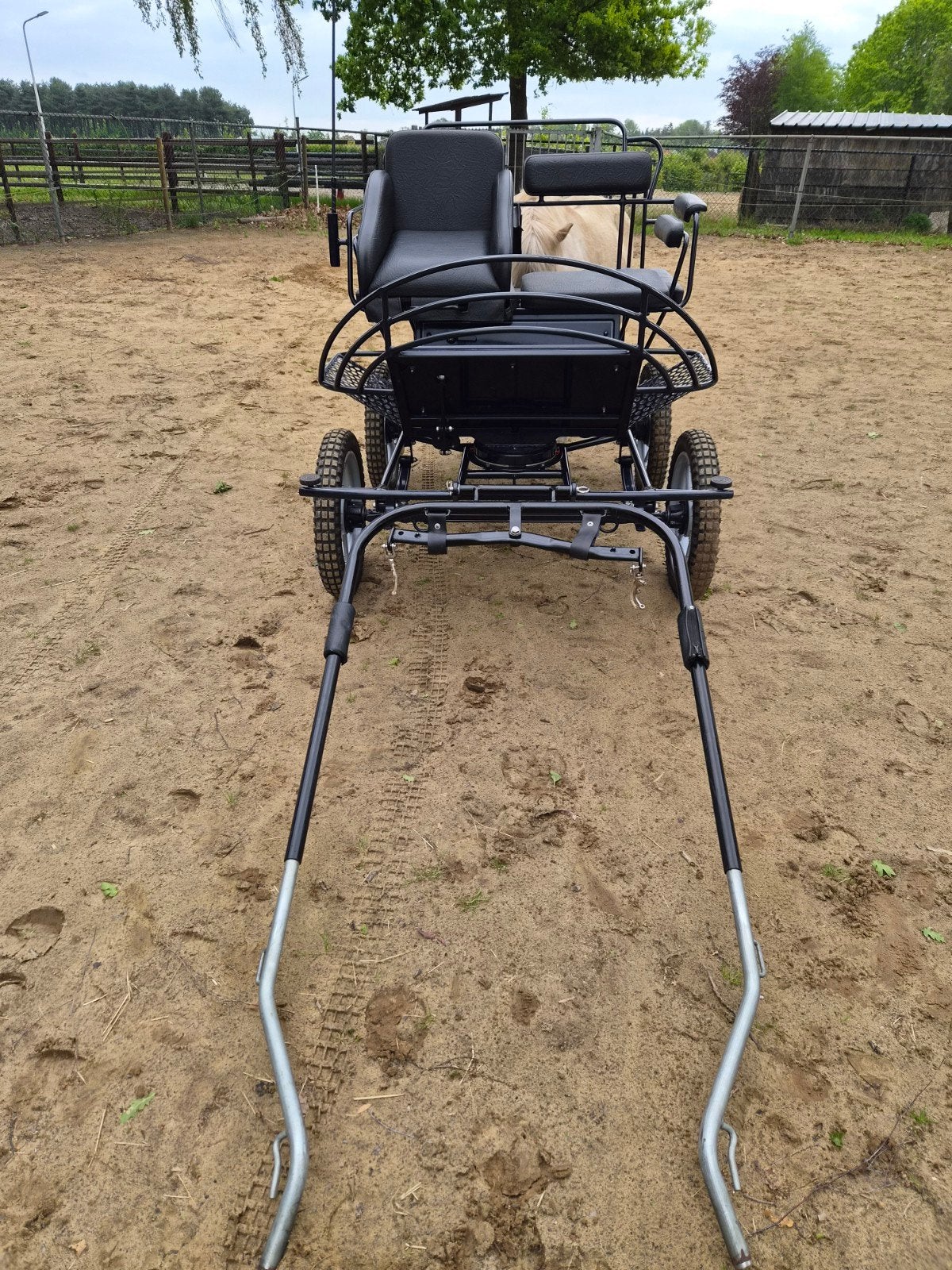 Menwagen pony, Dieren en Toebehoren, Rijtuigen en Koetsen, Marathonwagen, Pony
