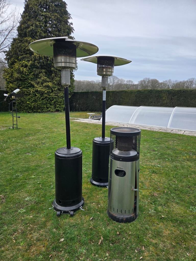 1 appareils de chauffage de terrasse au gaz, Enlèvement, Gaz
