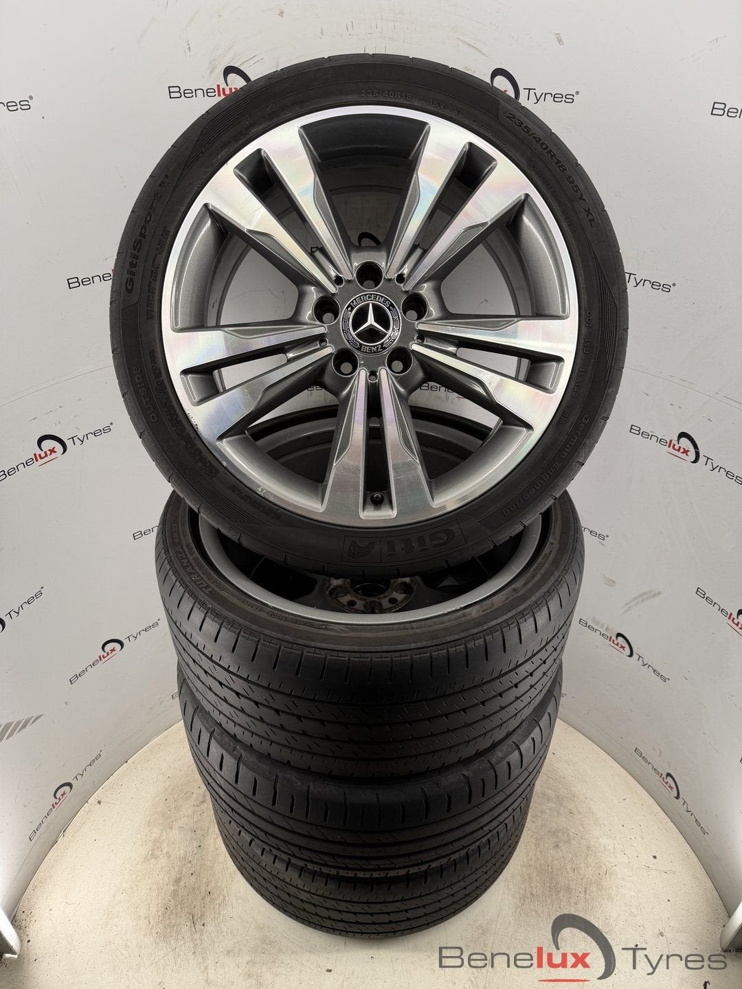 Mercedes E-klasse W207 C207 A207 C-klasse CLA CL W204 W206, Auto-onderdelen, Banden en Velgen, 18 inch, Gebruikt, 255 mm, -