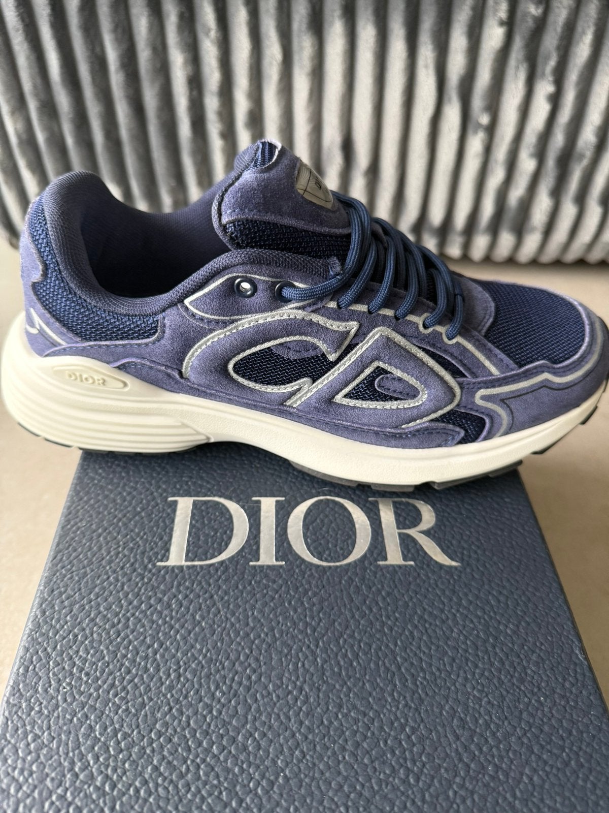 Dior B30 countdown suede schoenen nieuw sneakers, Vêtements | Hommes, Enlèvement ou Envoi, Neuf, Bleu