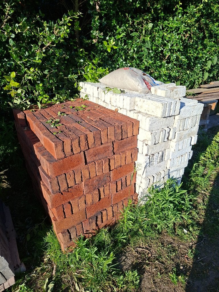 Overschot gevelstenen, Doe-het-zelf en Bouw, Ophalen, Bakstenen