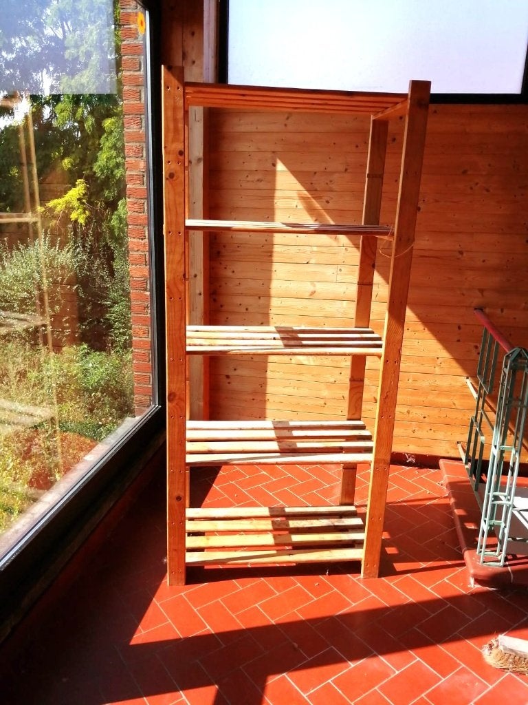 étagère en bois, Enlèvement, Utilisé