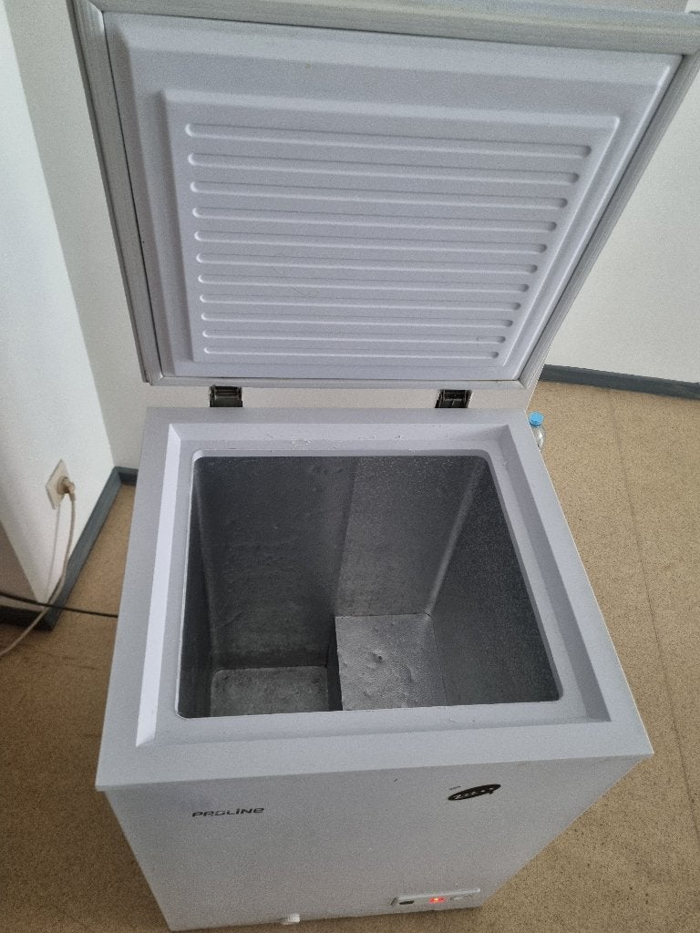 Congélateur  Proline Blanc - Bon état, Electroménager, Congélateurs, Utilisé, À Poser, Congélateur, Congélateur, 85 à 120 cm, 60 à 90 cm
