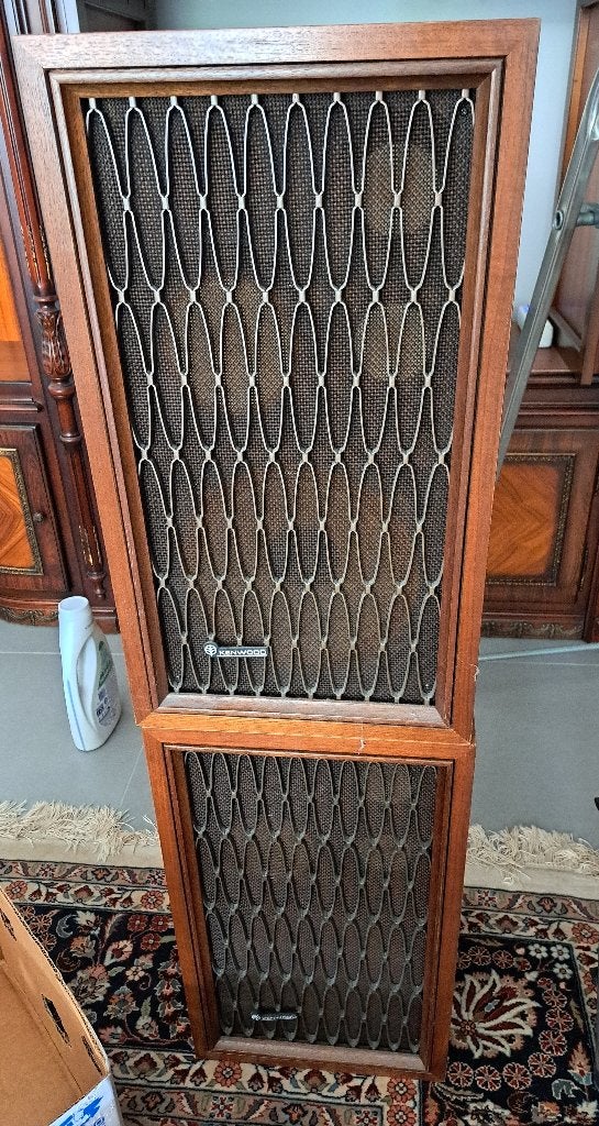 Retro Kenwood luidsprekers, Audio, Tv en Foto, Ophalen, Zo goed als nieuw