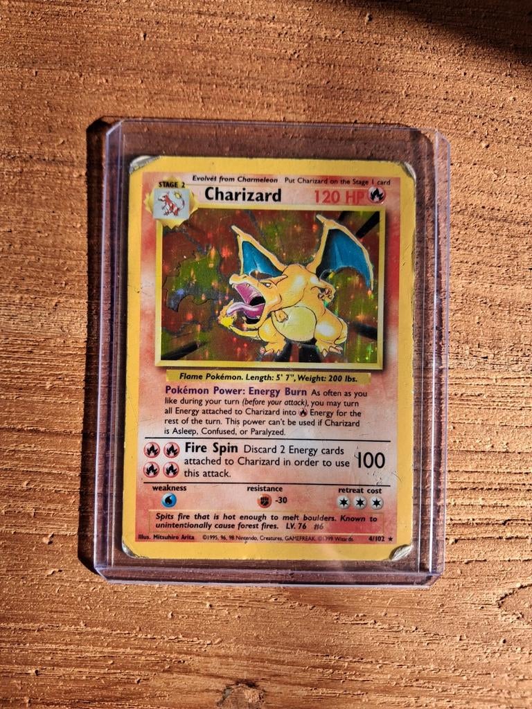 Charizard 4/102 HOLO | Pokemon Base Set |, Ophalen of Verzenden