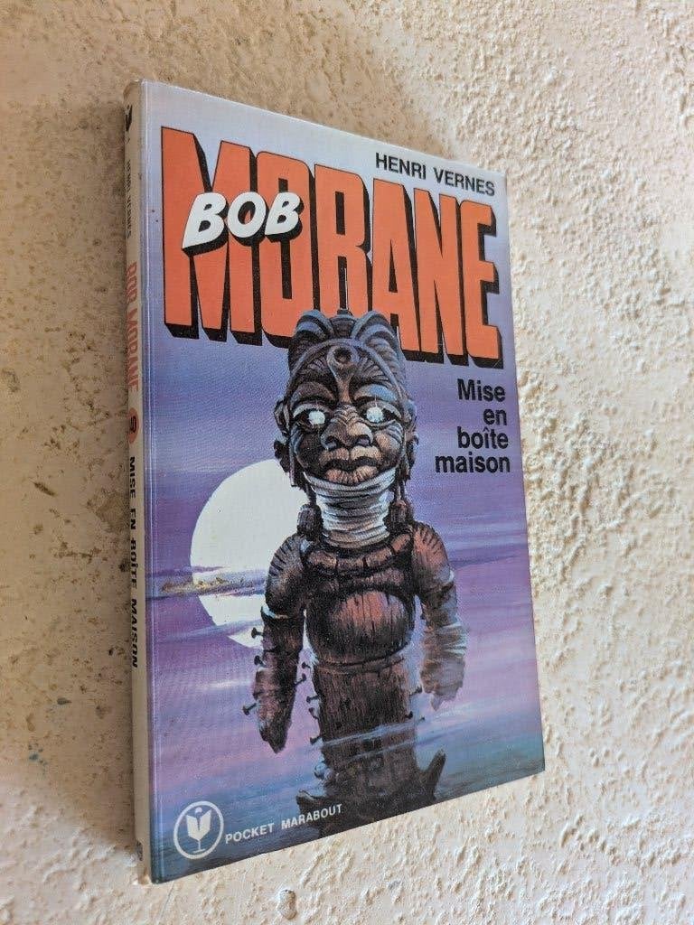 Bob Morane (Mise en boîte maison)., Boeken, Avontuur en Actie, Verzenden, Gelezen, Henri Vernes.