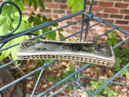 Harmonica « Tango » vintage de M. Hohner, Enlèvement