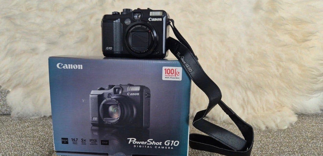 Top camera G10 Canon, Audio, Tv en Foto, Ophalen, Zo goed als nieuw, Camera, Canon
