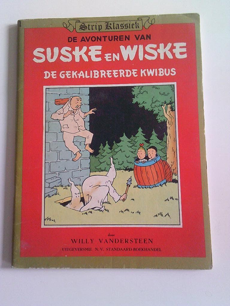 Strip Klassiek . De gekalibreerde kwibus . Suske en Wiske, Boeken, Ophalen of Verzenden
