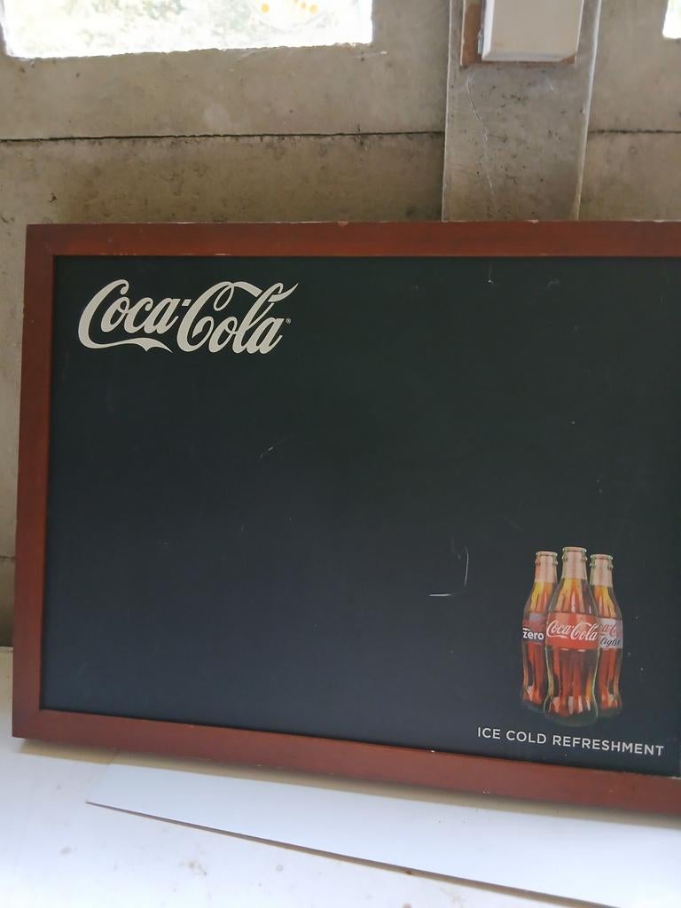 Coca cola krijtbord, Verzamelen, Merken en Reclamevoorwerpen, Ophalen of Verzenden