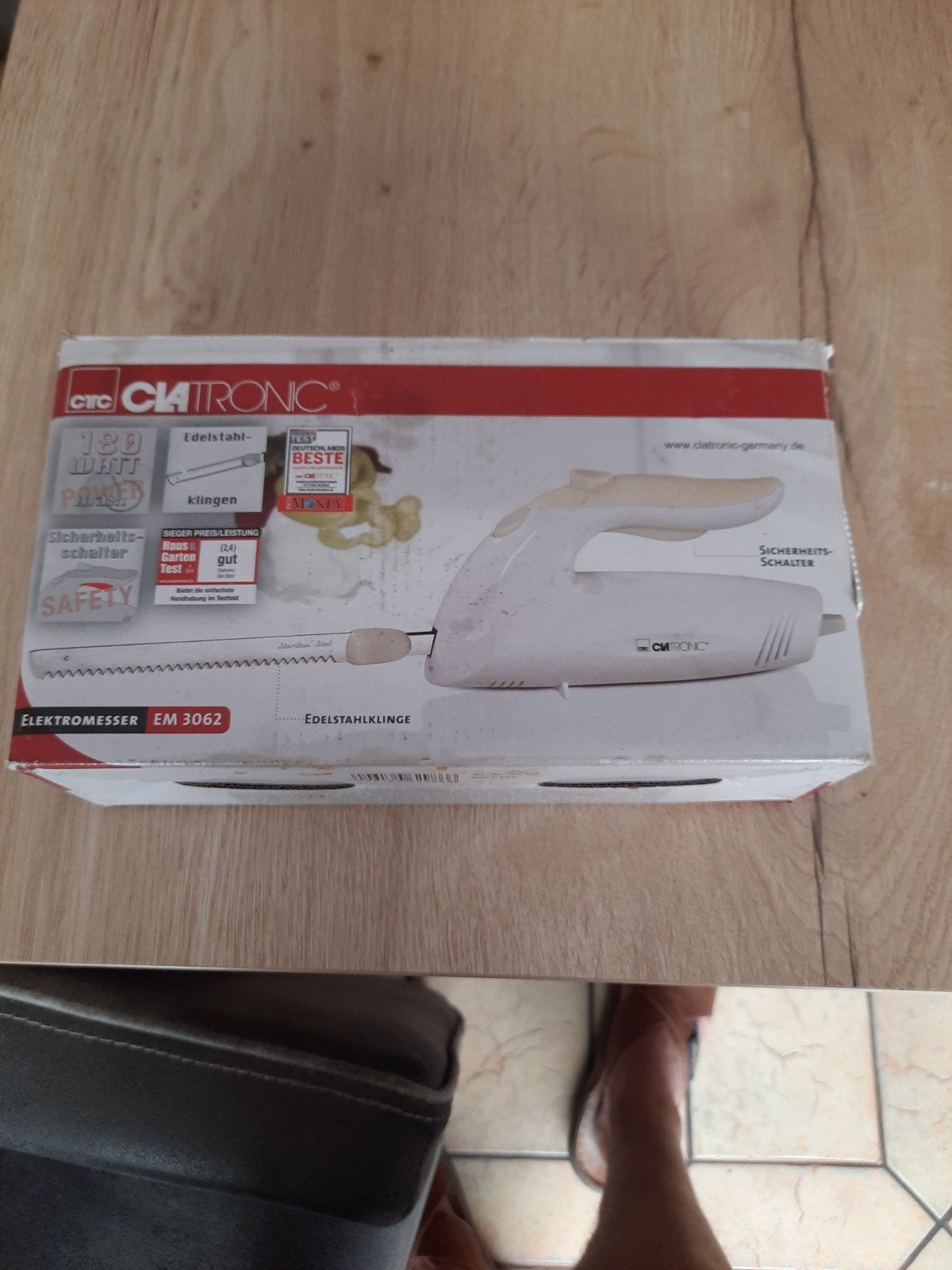 te koop elektrisch mes, Ophalen, Gebruikt