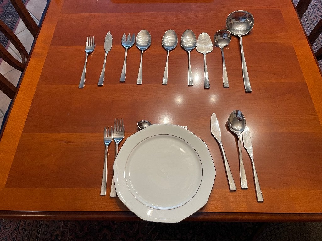 Bestek Inox 18-10, Set de couverts, Enlèvement, Utilisé, Autres marques