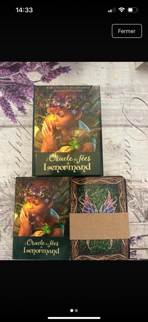 Oracle des fees lenormand, Enlèvement, Utilisé