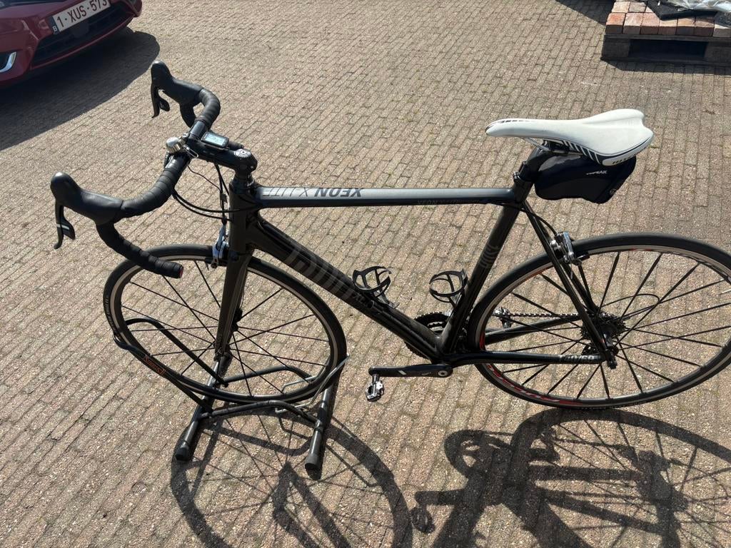 Racefiets / coursfiets neon carbon, Ophalen, Zo goed als nieuw