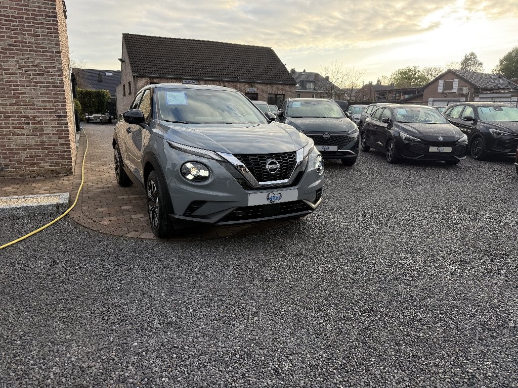 NISSAN JUKE 1.0 DIG-T 114PK DCT COMFORT/PACK AR/CAM NIEUW0KM, Argent ou Gris, Achat, Euro 6, Noir