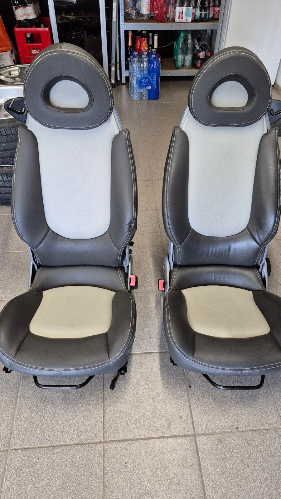 Smart Roadster sièges chauffants en cuir, Autos : Pièces & Accessoires, Enlèvement, Smart