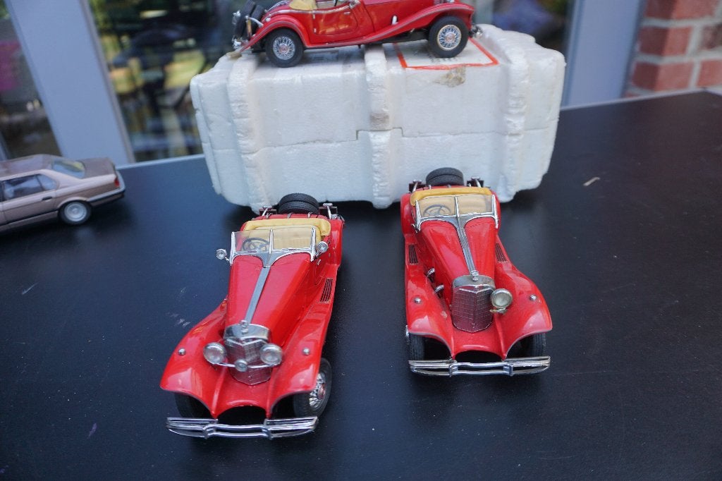 franklin mint mercedes 500k special roadster, Hobby & Loisirs créatifs, Voitures miniatures | 1:24, Enlèvement ou Envoi, Comme neuf