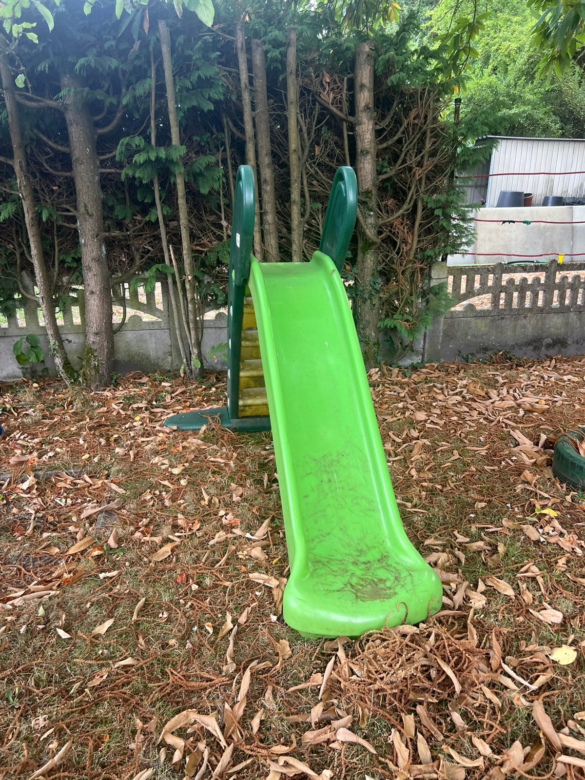 Speelhuisje+glijbaan, Kinderen en Baby's, Ophalen, Gebruikt, Glijbaan