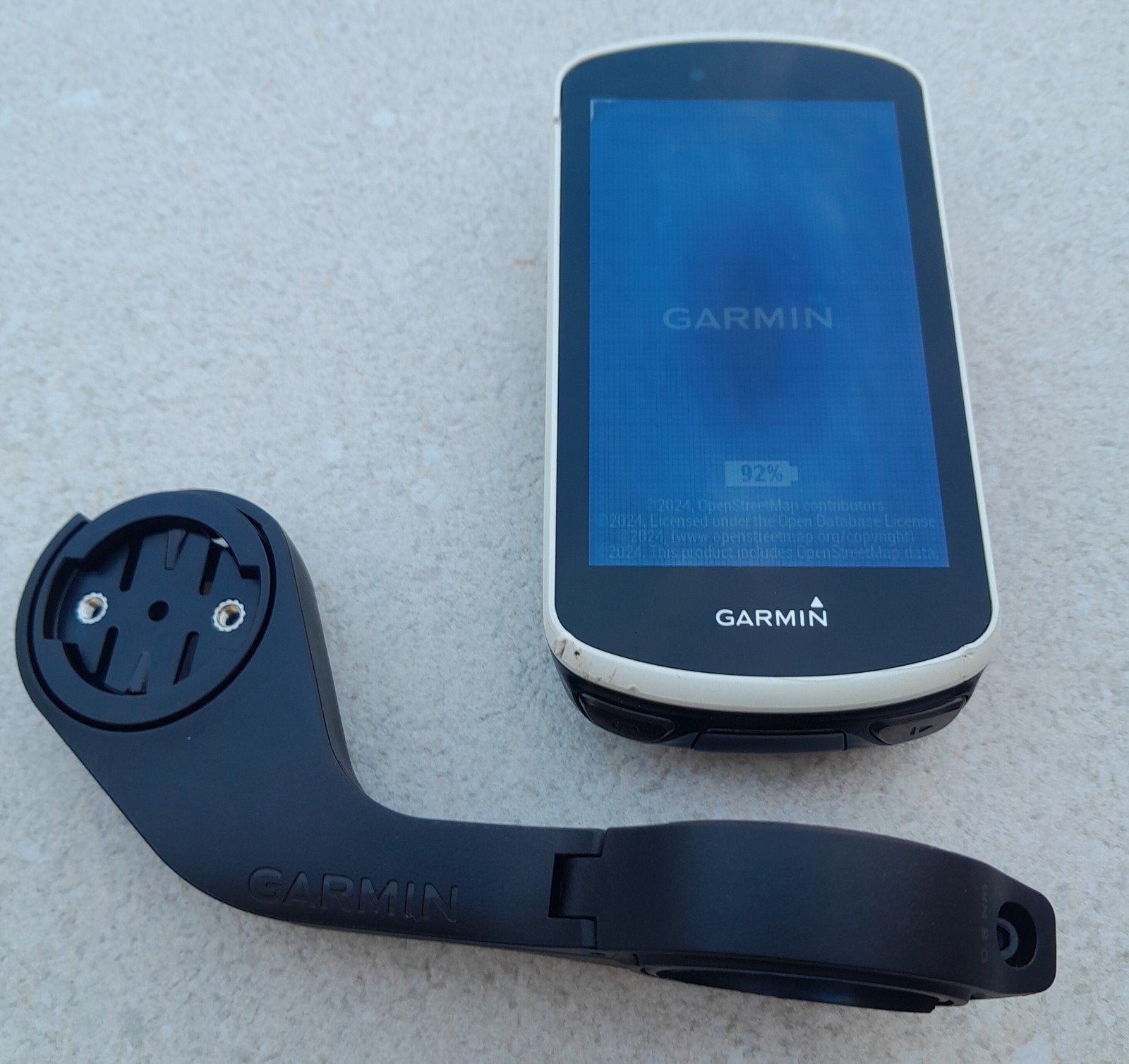 Fietsgps Garmin Edge 1030 + Garmin stuurhouder, Fietsen en Brommers, Ophalen, GPS, Gebruikt