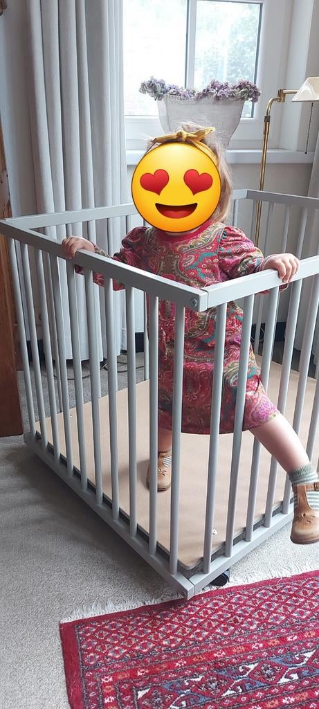 Park op wieltjes, Kinderen en Baby's, Babyparken, Ophalen, Gebruikt, Vierkant, In hoogte verstelbaar