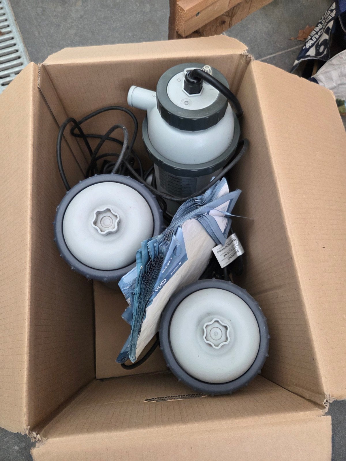 2 x Intex cartridge + warmtepomp, Tuin en Terras, Ophalen, Gebruikt, Verwarming