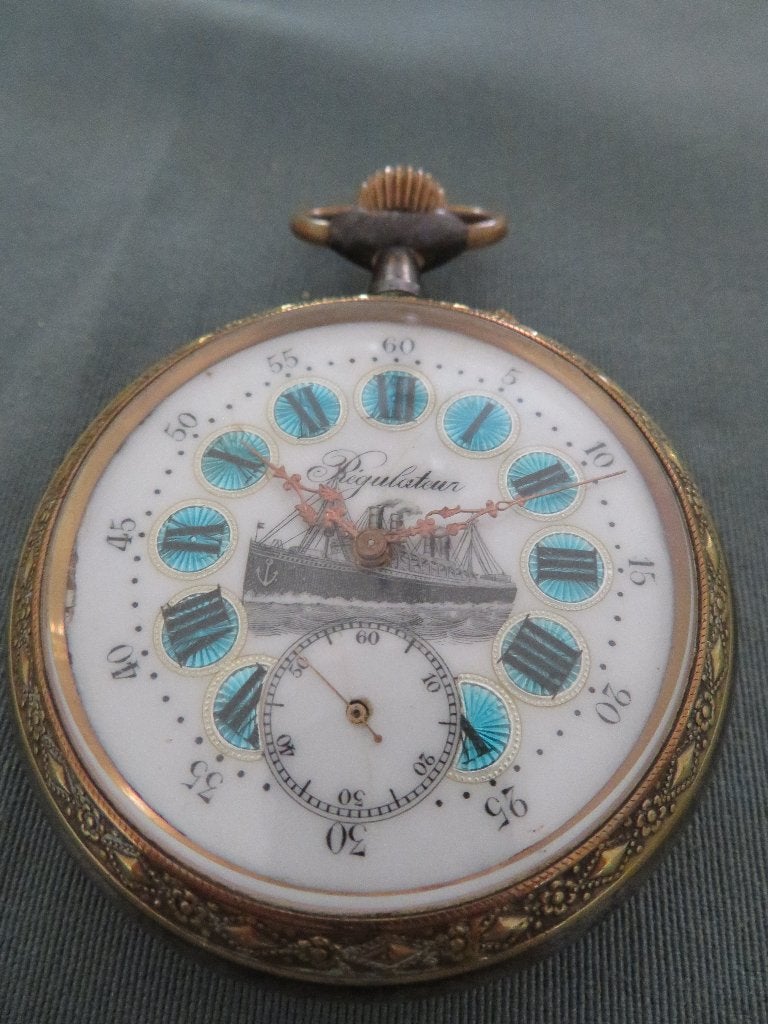 Régulateur, 65 mm, werkend, Enlèvement, Montre de poche