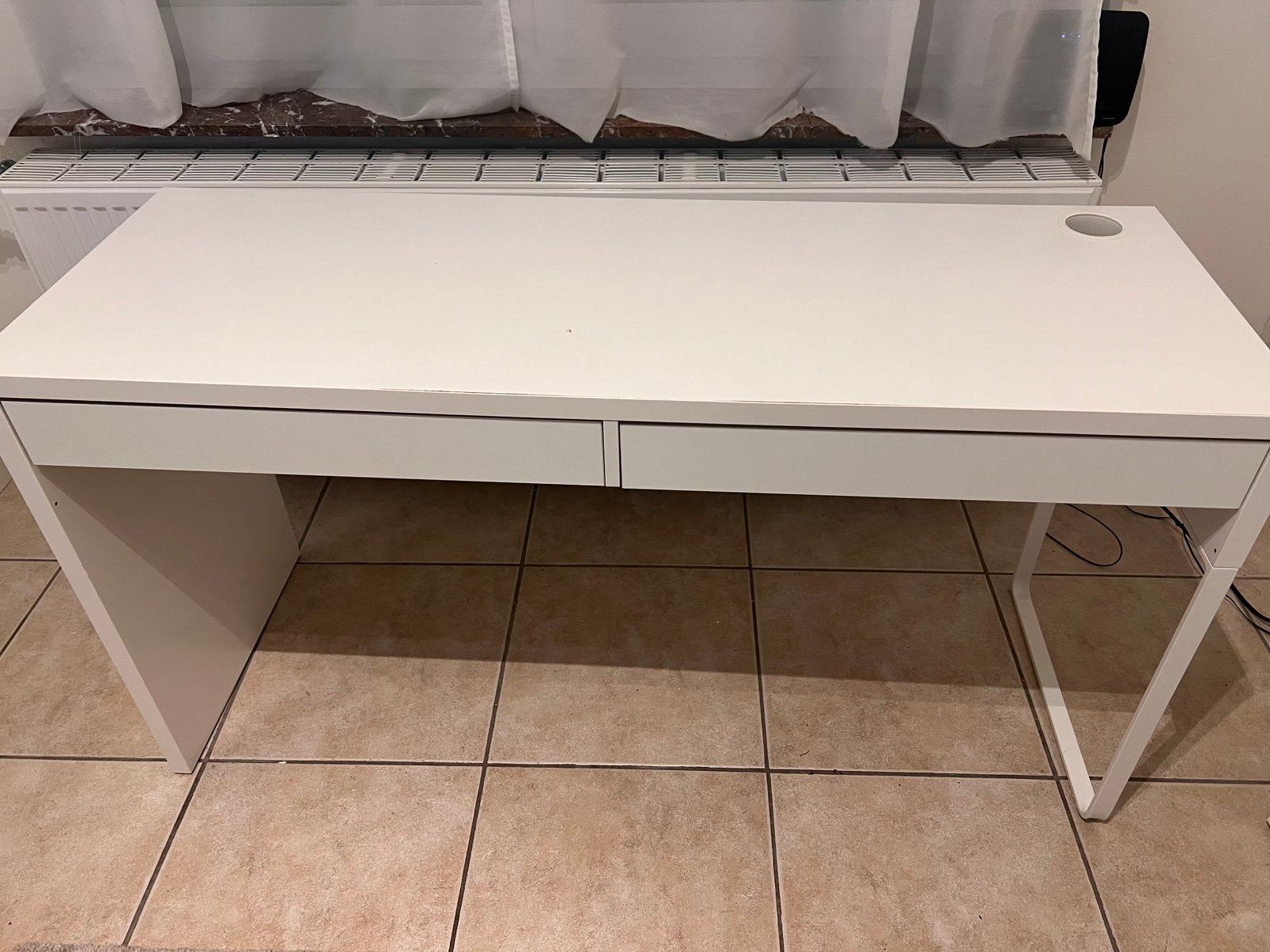 Ikea micke desk, Huis en Inrichting, Ophalen of Verzenden, Gebruikt, IKEA, Wit