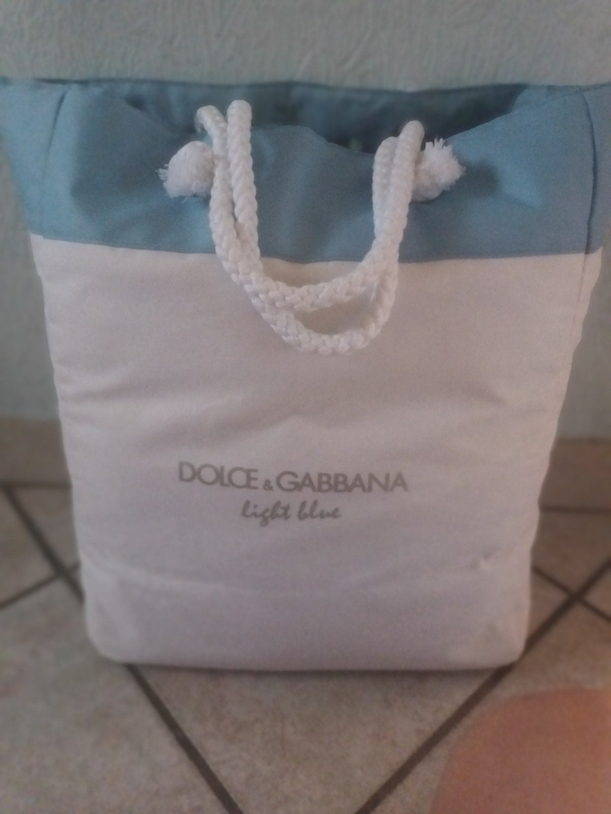 Originele Dolce,&Gabbana  Light Blue Shopper/strandtas, Ophalen