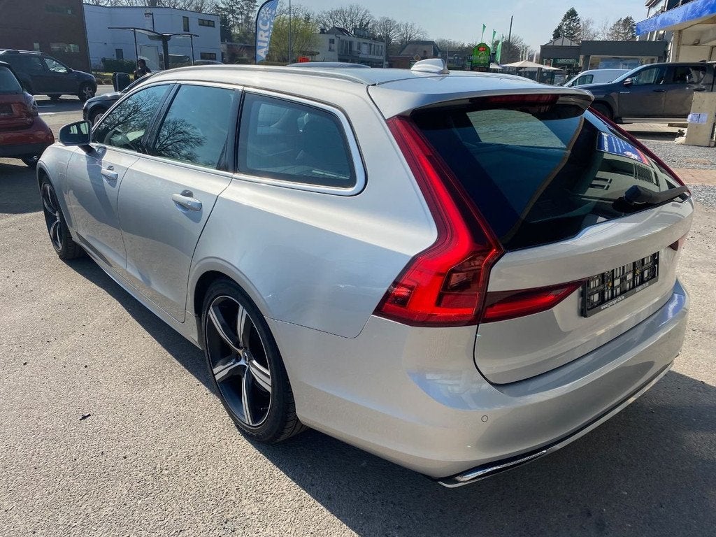 Volvo V90 R Design AUTOMAAT FULL OPTION MET GARANTIE, Autos, Volvo, Cuir, Argent ou Gris, Achat, V90